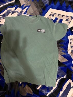 Short-Sleeve Crewneck T-Shirt in Sage Green